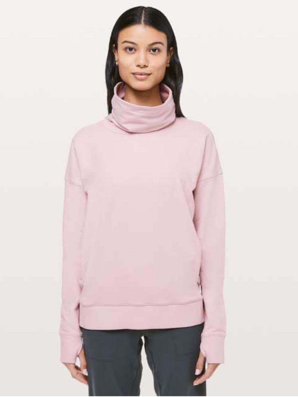 Lululemon Go Forward Pullover Porcelain Pink 6